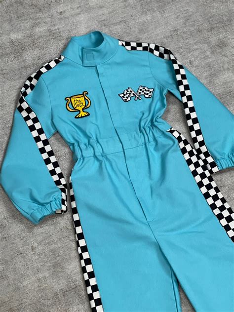 Turquoise Racing Suit Custom Personalized Unisex Racing Suit - Etsy