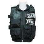 NcStar Tactical Vest Black Regular Military Special Forces Swat Police