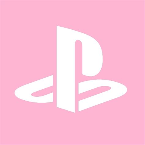 Pink Playstation Logo | Ios app icon design, Ios app logo, App icon design