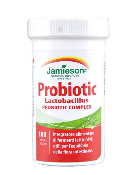 Probiotic Lactobacillus Probiotic Complex by JAMIESON (100 vegetarian capsules)