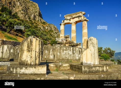 Oracle of Delphi Stock Photo - Alamy