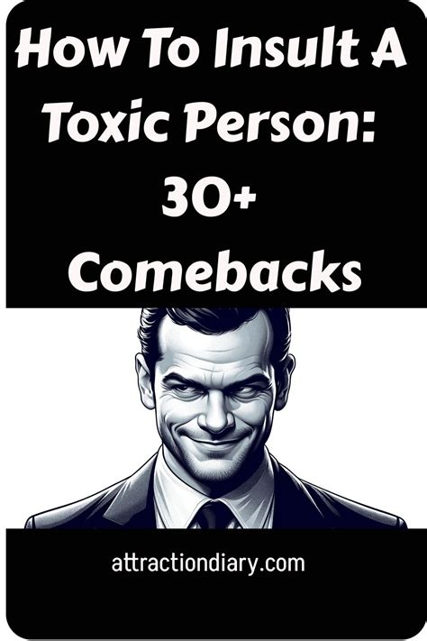 How To Insult A Toxic Person: 30+ Comebacks in 2024 | Sarcastic people, Toxic coworkers quotes ...