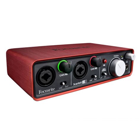 Focusrite Scarlett 2i2 USB Audio Interface at Gear4music