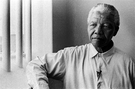 Nelson Mandela in his cell on Robben Island 1994 - Belgravia Gallery