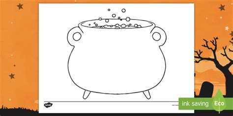 Cauldron Pictures to Colour | Primary Resources | KS1 | EYFS