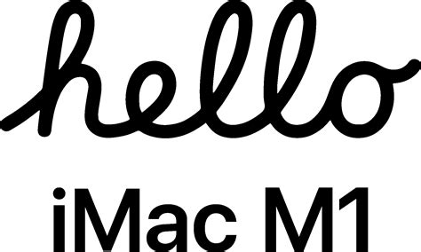 Hello iMac Logo Vector - (.Ai .PNG .SVG .EPS Free Download)