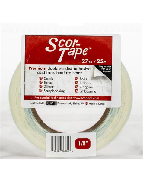 Scor-tape Scor-Tape 1/8 Inch - Creative Escape