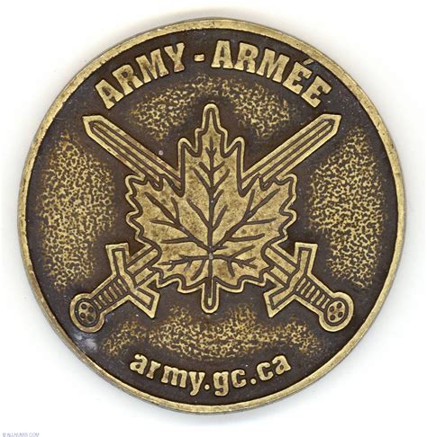 Canadian Army – LAV III, Military challenge Coin-Army - Canada - Medal ...