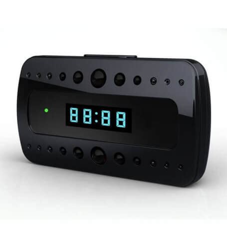 Alarm clock with mini spy camera High Definition Memory Not included