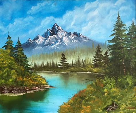 30 Fancy Bob Ross Landscape Paintings - Home, Family, Style and Art Ideas