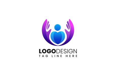 Nonprofit - NGO, Charity or Fundraising logo design template 12782601 Vector Art at Vecteezy