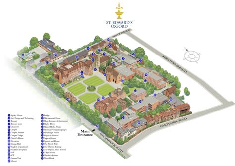 School Map - St Edward’s School