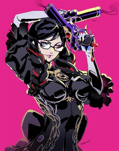 Bayonetta 3 Fan Creates Bayonetta Portrait Using Persona's Art Style