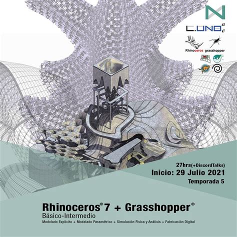 Rhino News, etc.: Rhino 7 + Grasshopper Spanish Workshop