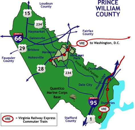 Map Of Prince William County Va - Super Sports Cars