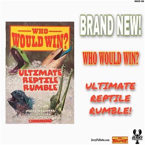 Who Would Win? Ultimate Reptile Rumble | Reptile Book for Kids | Bookmark Included