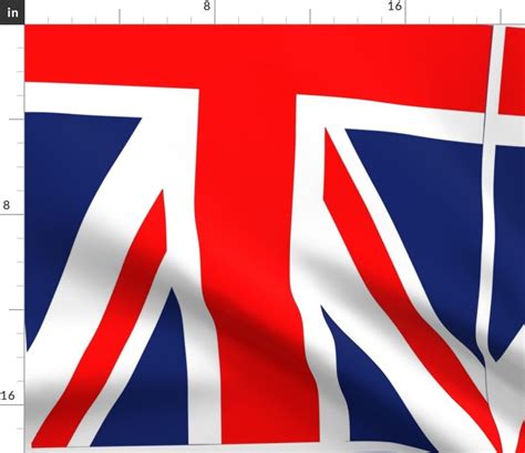 Union Jack Fabric Big Union Jack UK Flag by Just-joshin London United ...