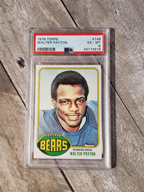 Walter Payton rookie! : r/footballcards