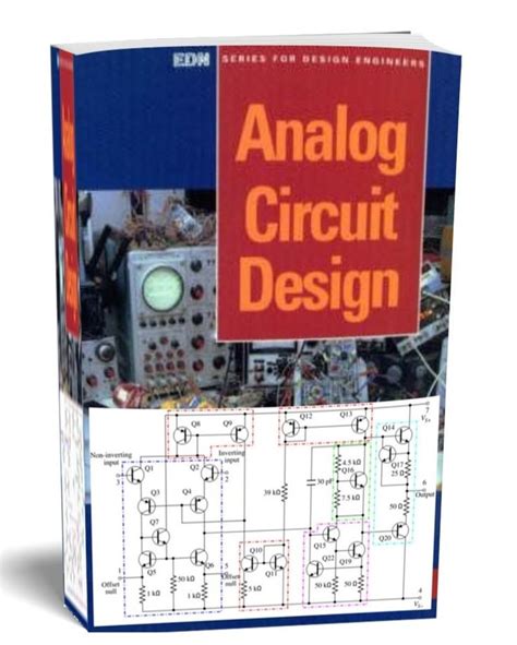 an analog circuit design book is shown