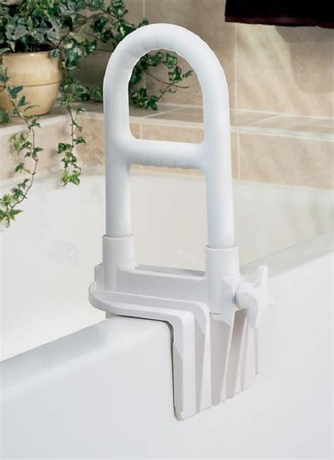 Medline Guardian Signature White Adjustable BathTub Grab Bar