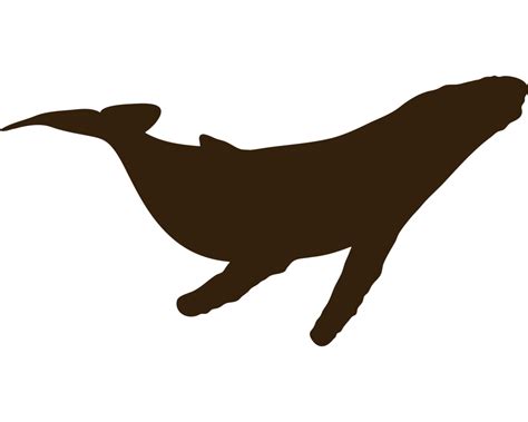 whale wild animal silhouette 24098783 PNG