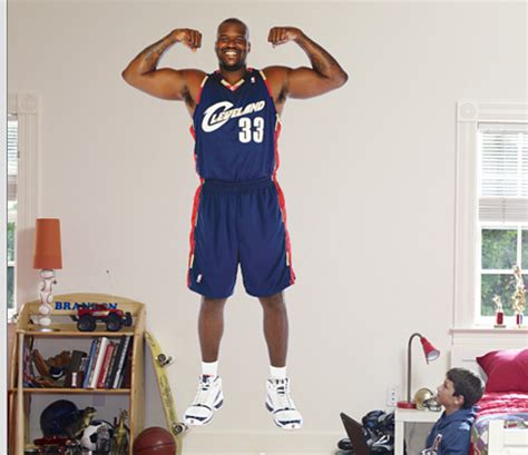 New Shaq Fathead | '64 and Counting: Scene's Sports Blog