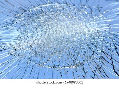 Broken Glass Car Stock Photo (Edit Now) 1948993501