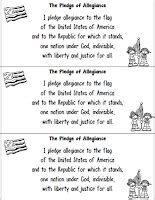 The Pledge of Allegiance Activity and Freebie | Teacher's Take-Out