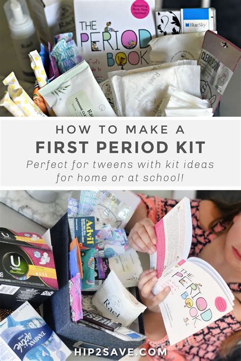 Get prepared with this diy first period kit – Artofit