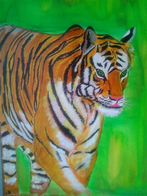 Acrylic painting on canvas | Hayvanlar