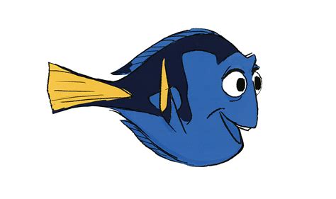 Cartoon Fish Dory