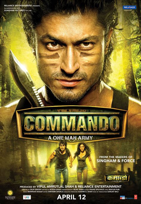 Commando Movie Poster 02| Buy High-Quality Posters and Framed Posters ...