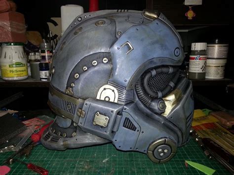 Gears of War Clayton Carmine Cosplay Costume Helmet V4 Side | Foam armor, Cosplay armor, Armor