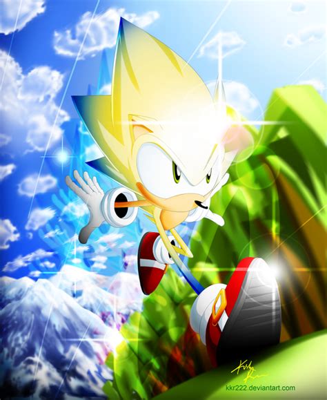 Super (Hyper) Sonic by DigiFlohw on DeviantArt