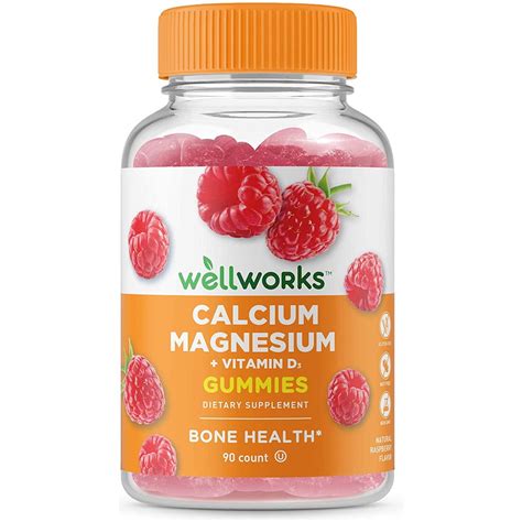 Lifeable Calcium Magnesium and Vitamin D Gummies – 90 Gummies - Walmart.com - Walmart.com