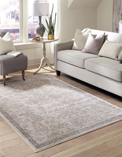 Ivory 6' x 9' Oregon Rug | Rugs.com