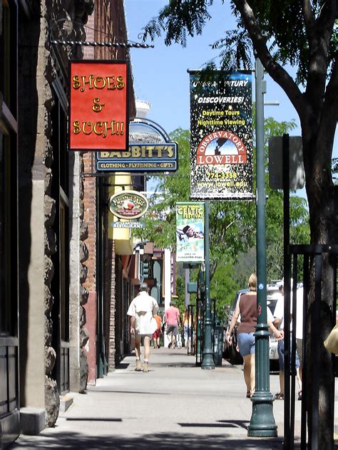 » Downtown Flagstaff Centerpieces Geography, History and Culture