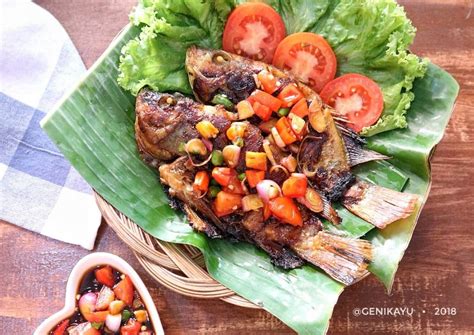 Resep Ikan nila bakar sambel kecap oleh Genika yulia - Cookpad