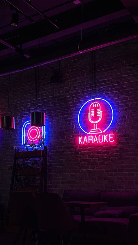 Karaoke bar 🎤🥃 | Karaoke, Karaoke room, Kareoke