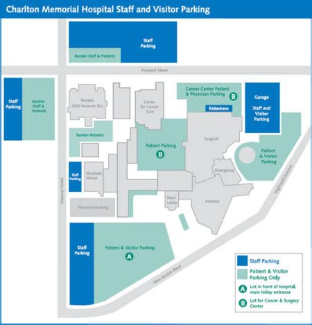 Memorial Hospital Parking Map