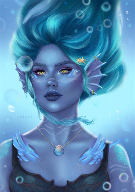 ArtStation - Sea Elf