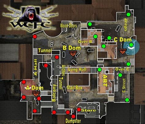 Deoge's MW3 maps with callouts