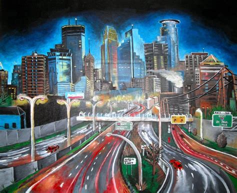 Minneapolis by artbykydotcom on deviantART | Minneapolis skyline ...