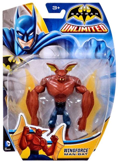 Batman Unlimited Wingforce Man-Bat 4 Action Figure Mattel Toys - ToyWiz