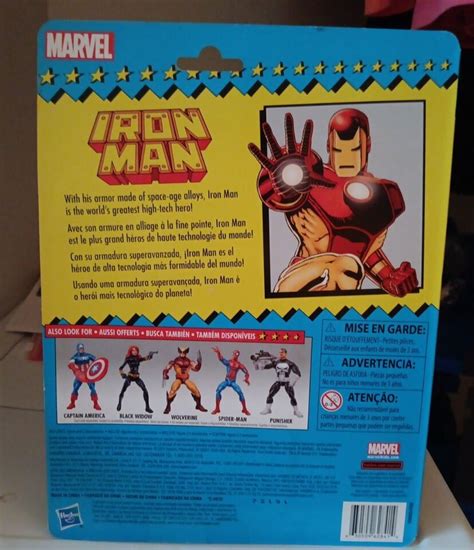 MARVEL LEGENDS RETRO VINTAGE SERIES 1 IRON MAN Action Figure NEW | eBay