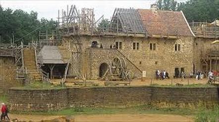 How were medieval castles built? - Middle Age