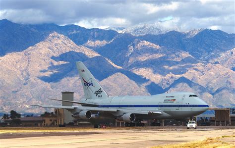 NASA's SOFIA Boeing 747 Arrives At Its New Home