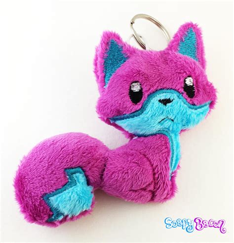 Silver Star Fox Plush Keychain by TheHarley on DeviantArt