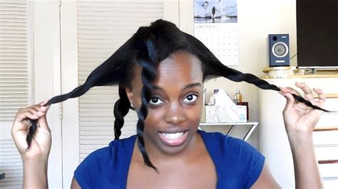 Mid- Week Relaxed Hair Care Routine - YouTube