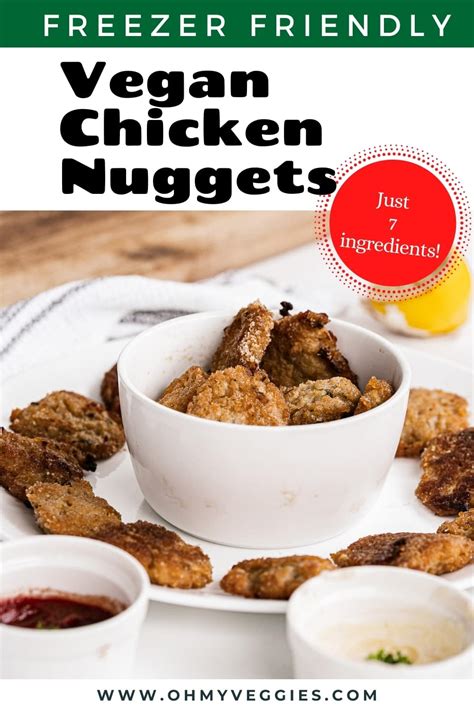 Vegan Chicken Nuggets | Healthy & Vegetarian | Oh My Veggies